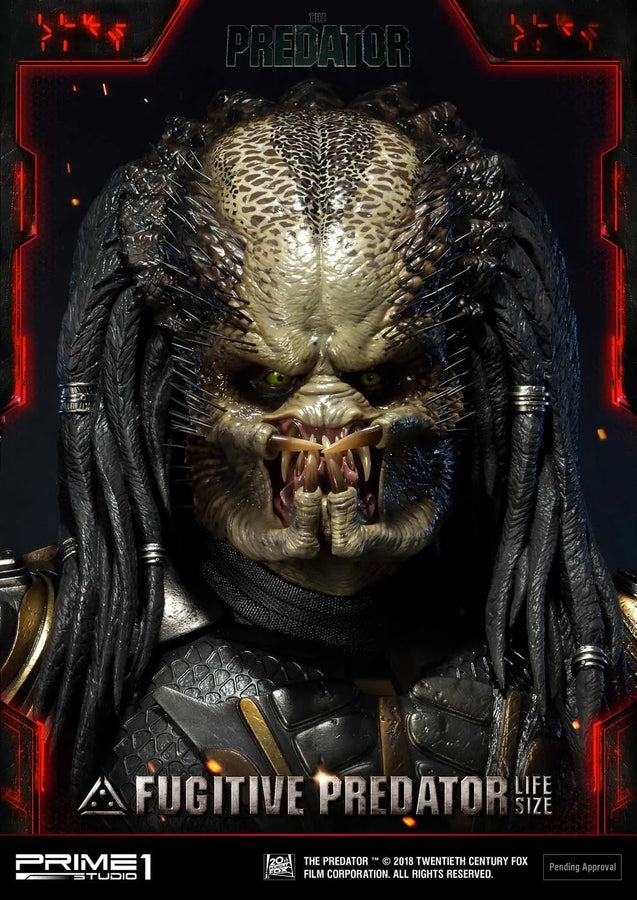 Fugitive Predator (Deluxe Version) The Predator (Film) – Prime1Studio – ActionFigure Brasil
