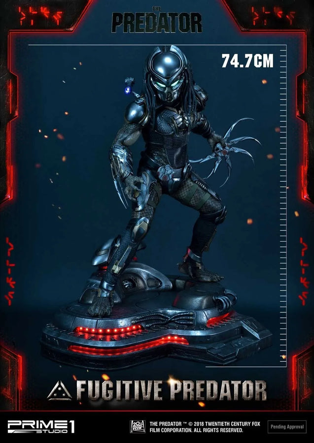 Fugitive Predator (Regular Version) The Predator (Film) – Prime1Studio – ActionFigure Brasil