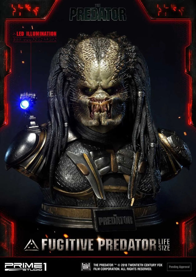 Fugitive Predator (Regular Version) The Predator (Film) – Prime1Studio – ActionFigure Brasil