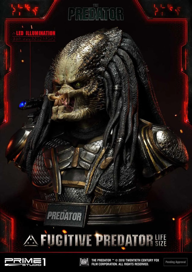 Fugitive Predator (Regular Version) The Predator (Film) – Prime1Studio – ActionFigure Brasil