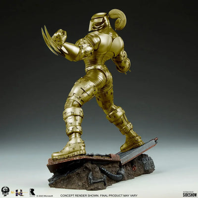 Fulgore: Gold Variant - LIMITED EDITION: 350 (Gold Edition) – PCS – ActionFigure Brasil — close