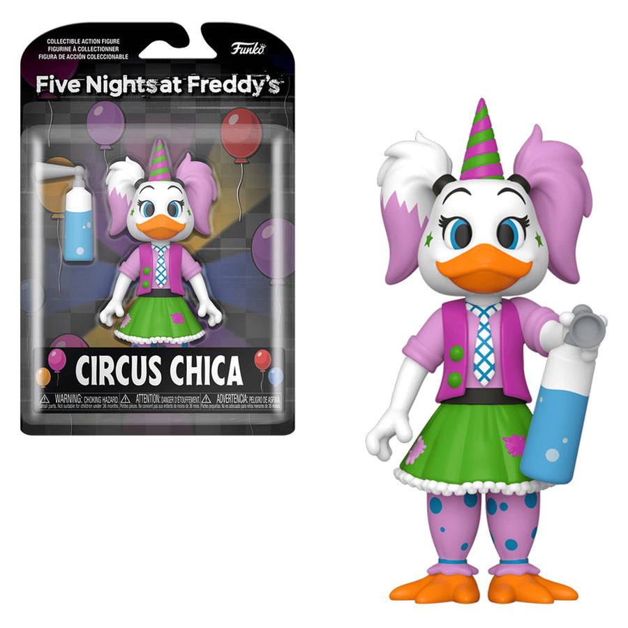 FUNKO ACTION FIVE NIGHTS AT FREDDY'S - CIRCUS CHICA (67622) BRINDE