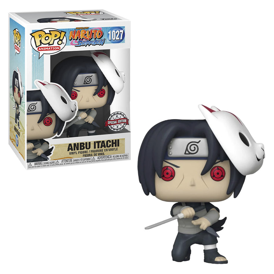 FUNKO POP ANIMATION POP NARUTO SHIPPUDEN EXCLUSIVE - ITACHI ANBU 1027 BRINDE