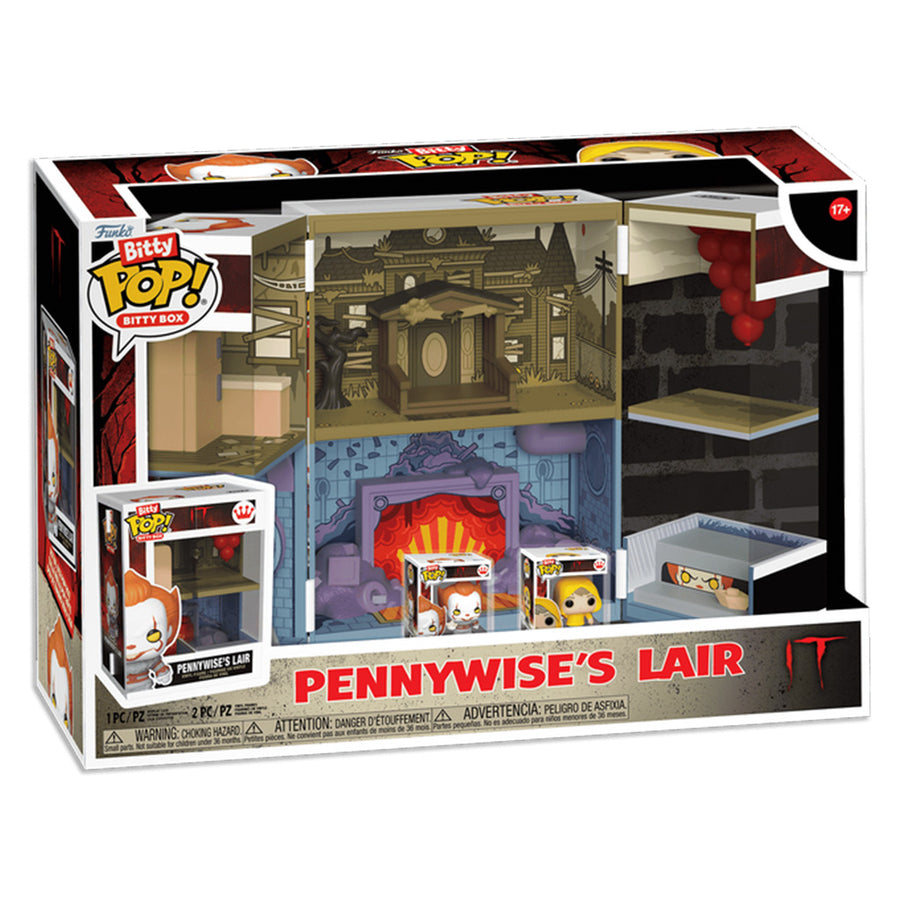 FUNKO BITTY BOX IT - PENNYWISE'S LAIR (85535) BRINDE