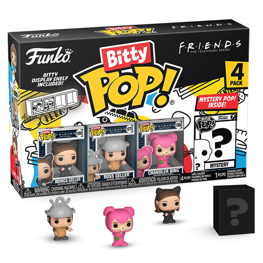 FUNKO BITTY FRIENDS - MONICA AS CATWOMAN 4-PACK (73050) BRINDE