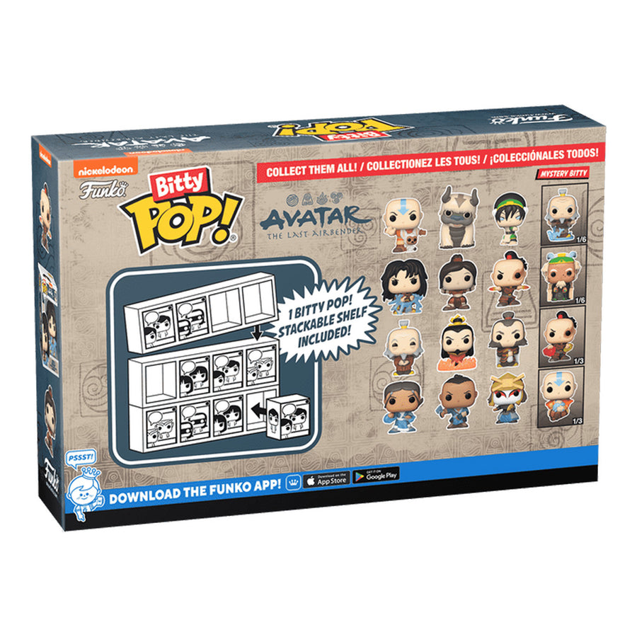FUNKO BITTY POP AVATAR THE LAST AIRBENDER - IROH 4-PACK (73058)