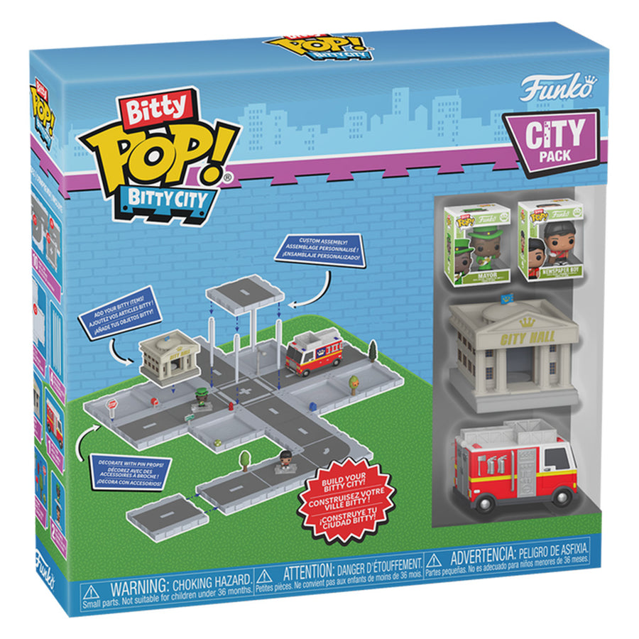 FUNKO BITTY POP BITTY CITY PACK (91759) BRINDE