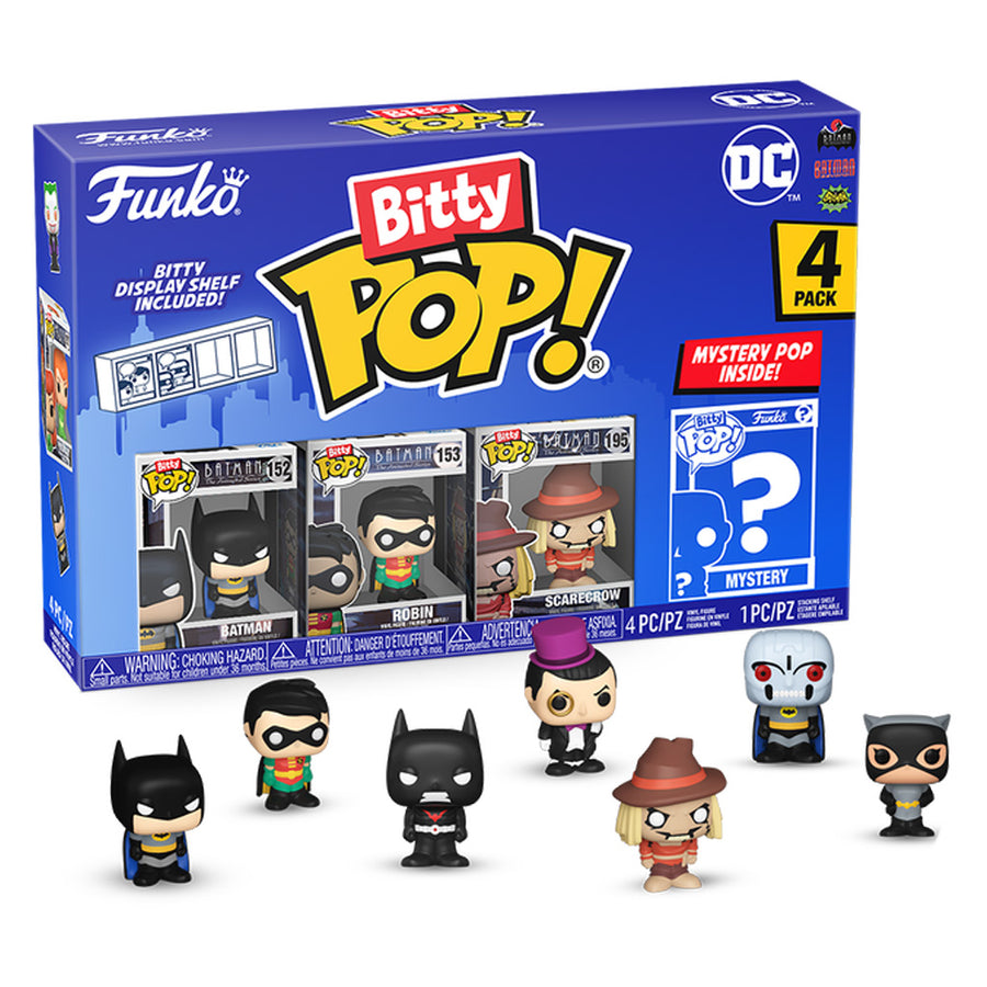 FUNKO BITTY POP DC - BATMAN 4-PACK (71311) BRINDE