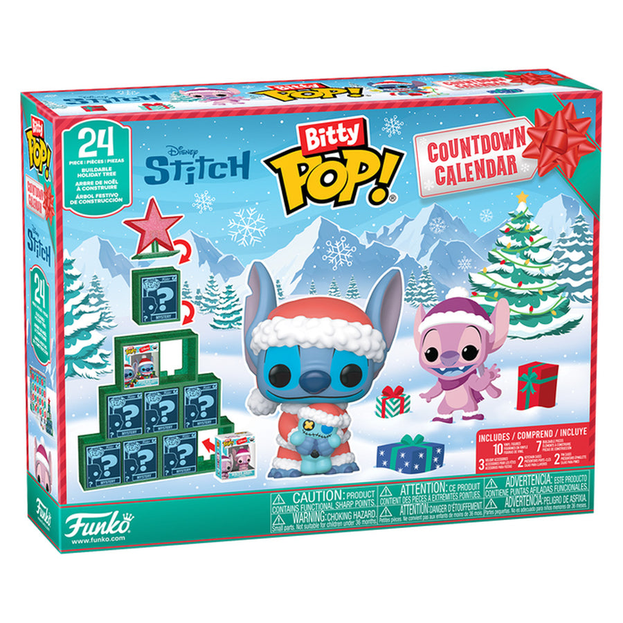 FUNKO BITTY POP DISNEY COUNTDOWN CALENDER - STITCH HOLIDAY (87002)