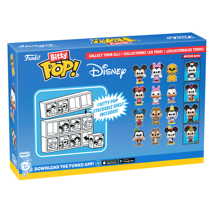 FUNKO BITTY POP DISNEY MICKEY AND FRIENDS - SORCERER MICKEY 4-PACK (71321)