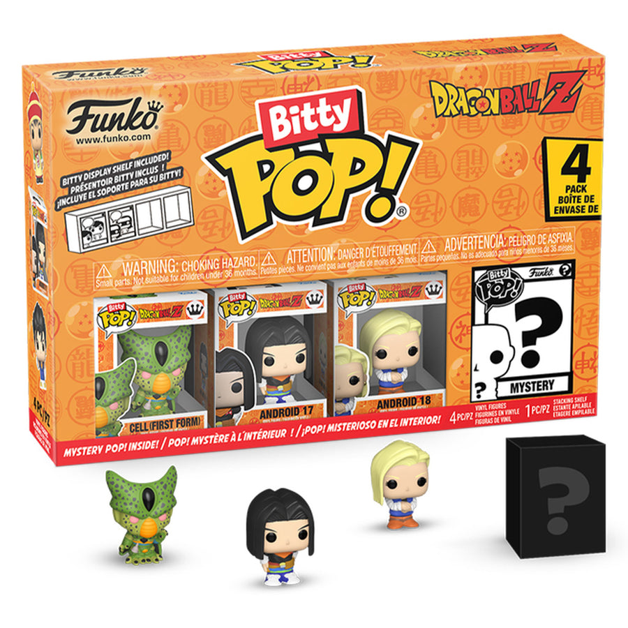 FUNKO BITTY POP DRAGON BALL Z - CELL 4-PACK (73024) BRINDE
