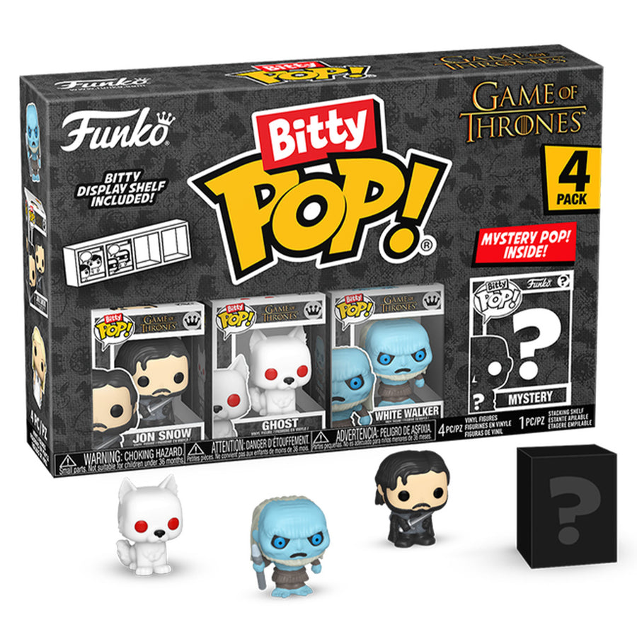 FUNKO BITTY POP GAME OF THRONES - JON SNOW 4-PACK (83647) BRINDE