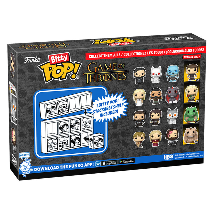 FUNKO BITTY POP GAME OF THRONES - JON SNOW 4-PACK (83647)