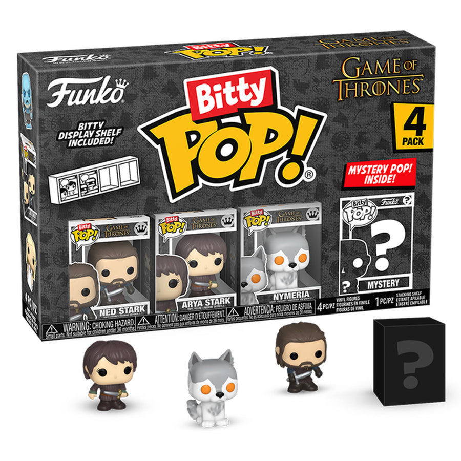 FUNKO BITTY POP GAME OF THRONES - NED STARK 4-PACK (83649) BRINDE
