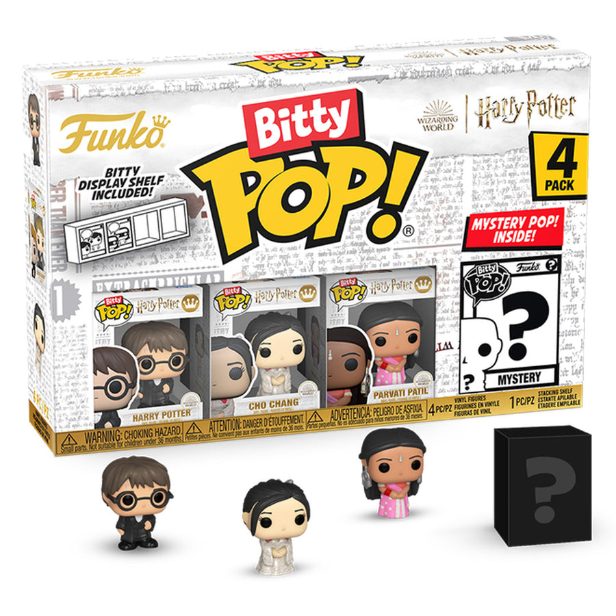 FUNKO BITTY POP HARRY POTTER AND THE GOBLETS OF FIRE - HARRY 4-PACK (83654) BRINDE