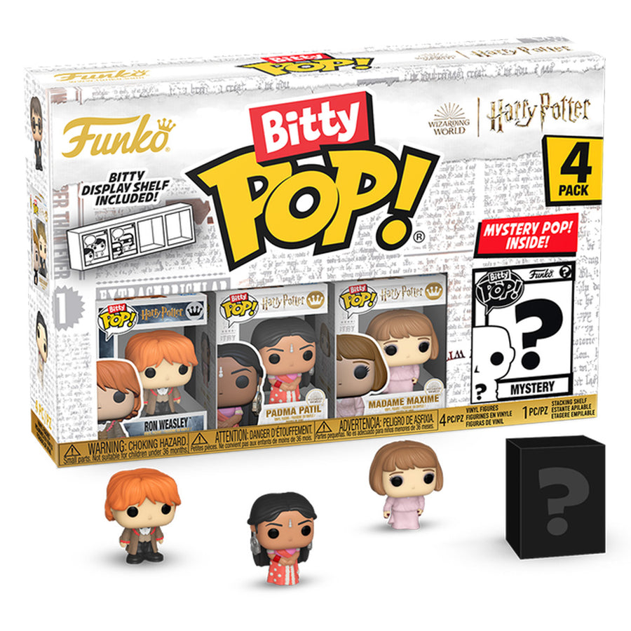 FUNKO BITTY POP HARRY POTTER AND THE GOBLETS OF FIRE - RON WEASLEY 4-PACK (83656)