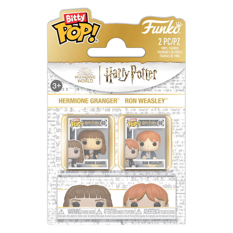 FUNKO BITTY POP HARRY POTTER - HERMIONE & RON WEASLEY 2-PACK (88917)
