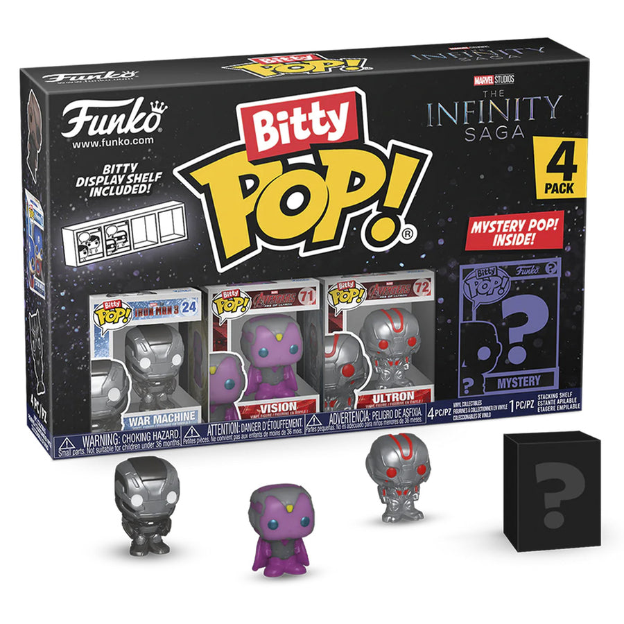 FUNKO BITTY POP MARVEL 4-PACK - IRON MAN (71505) BRINDE