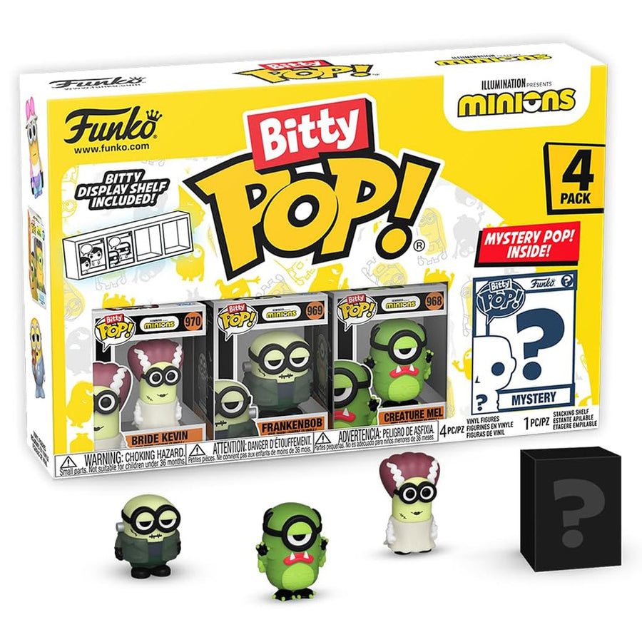 FUNKO BITTY POP MINIONS - FRANKENBOB 4-PACK (73035)