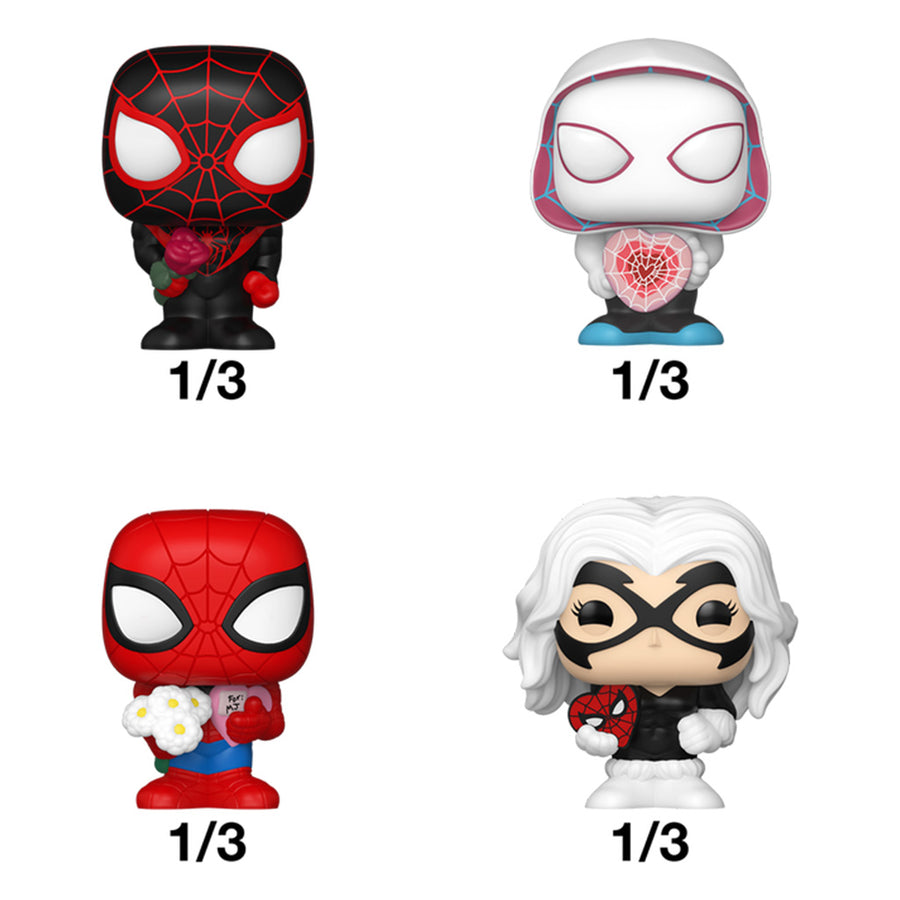 FUNKO BITTY POP MYSTERY MARVEL SPIDER-MAN: VALENTINE'S DAY (87817)