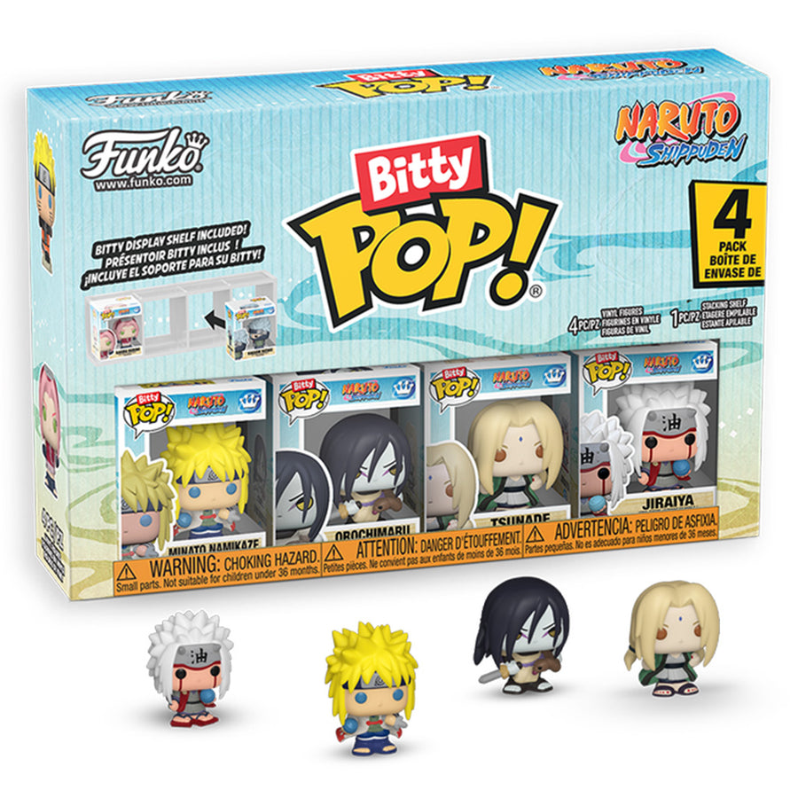 FUNKO BITTY POP NARUTO SHIPPUDEN - MINATO 4-PACK (89864)