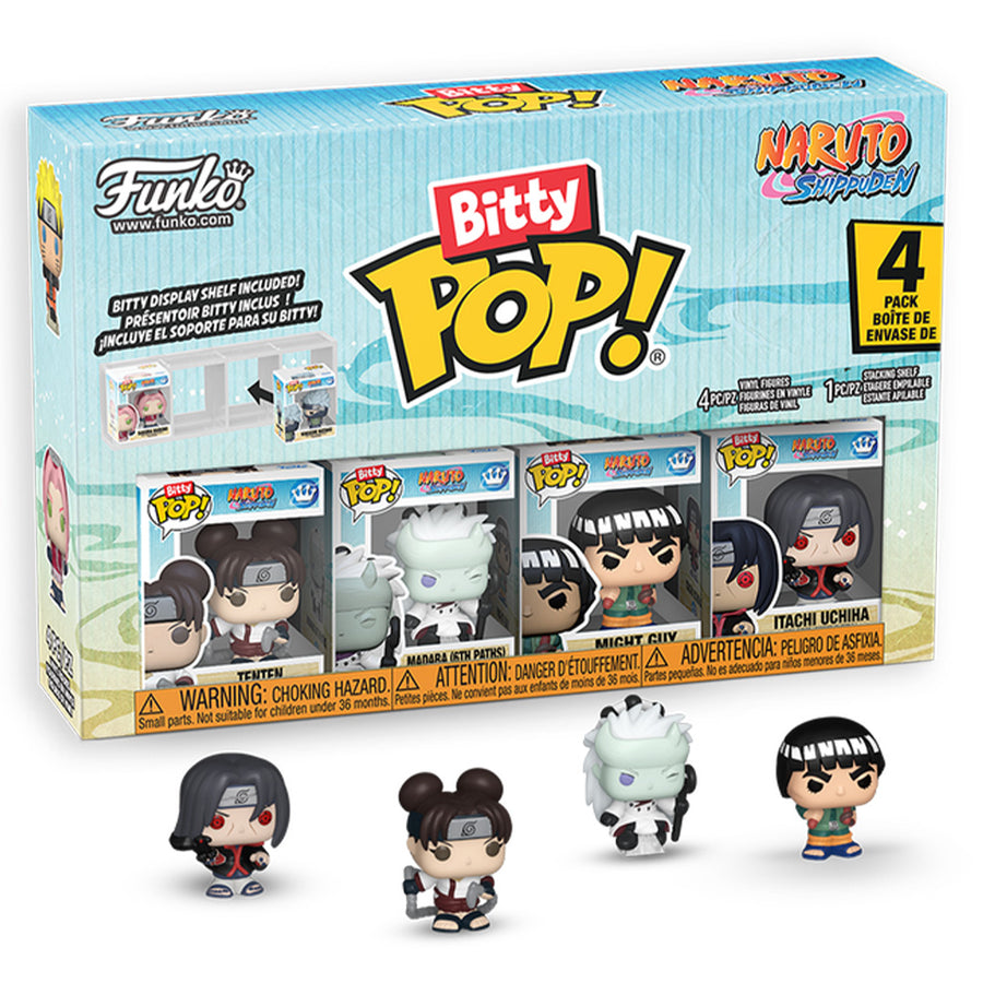 FUNKO BITTY POP NARUTO SHIPPUDEN - TENTEN 4-PACK (92503) BRINDE