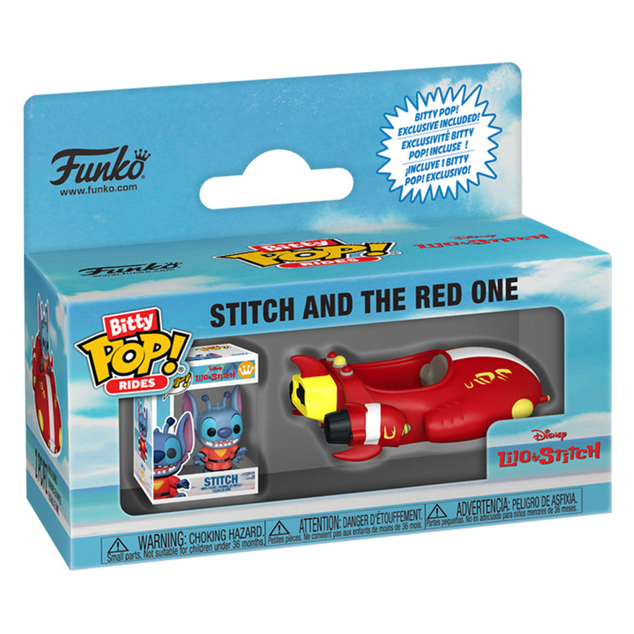 FUNKO BITTY POP RIDES DISNEY: LILO & STITCH - STITCH AND THE RED ONE (85522)