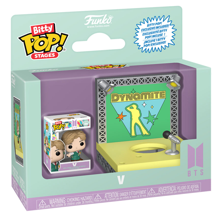 FUNKO BITTY POP STAGES: BTS DYNAMITE - V (86741) BRINDE