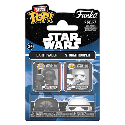 FUNKO BITTY POP STAR WARS - DARTH VADER & STORMTROOPER 2-PACK (88915)