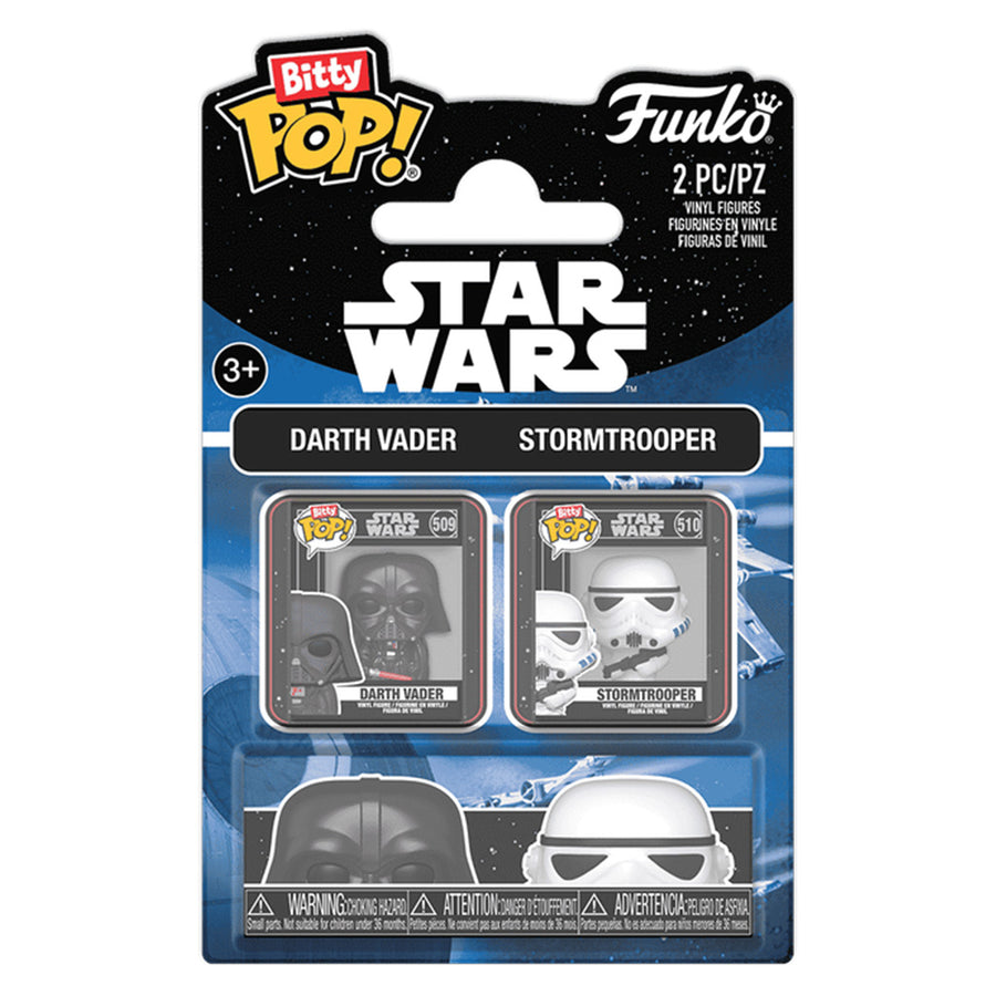FUNKO BITTY POP STAR WARS - DARTH VADER & STORMTROOPER 2-PACK (88915)