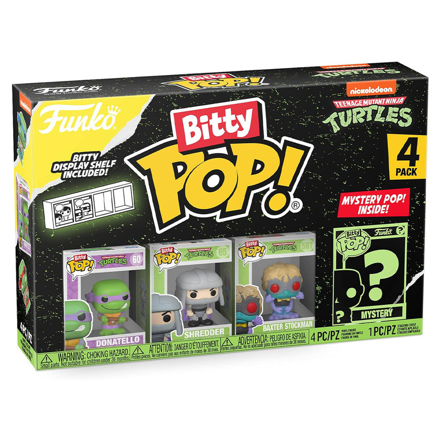 FUNKO BITTY POP TEENAGE MUTANT NINJA TURTLES 4-PACK - DONATELLO (71508)