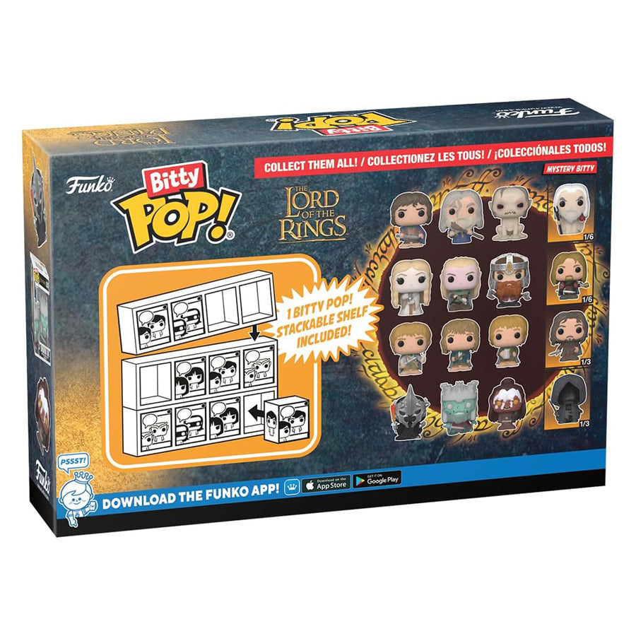 FUNKO BITTY POP THE LORD OF THE RINGS - WITCH KING 4-PACK (75445)