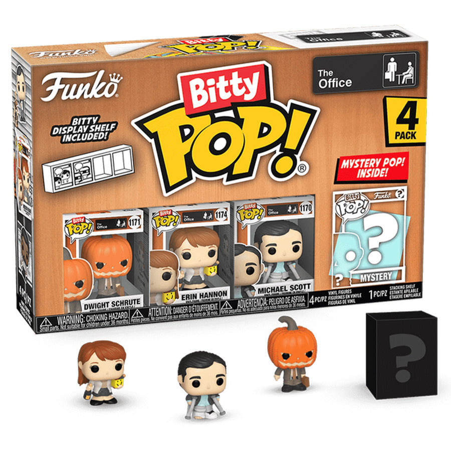 FUNKO BITTY POP THE OFFICE - DWIGHT 4-PACK (75485) BRINDE