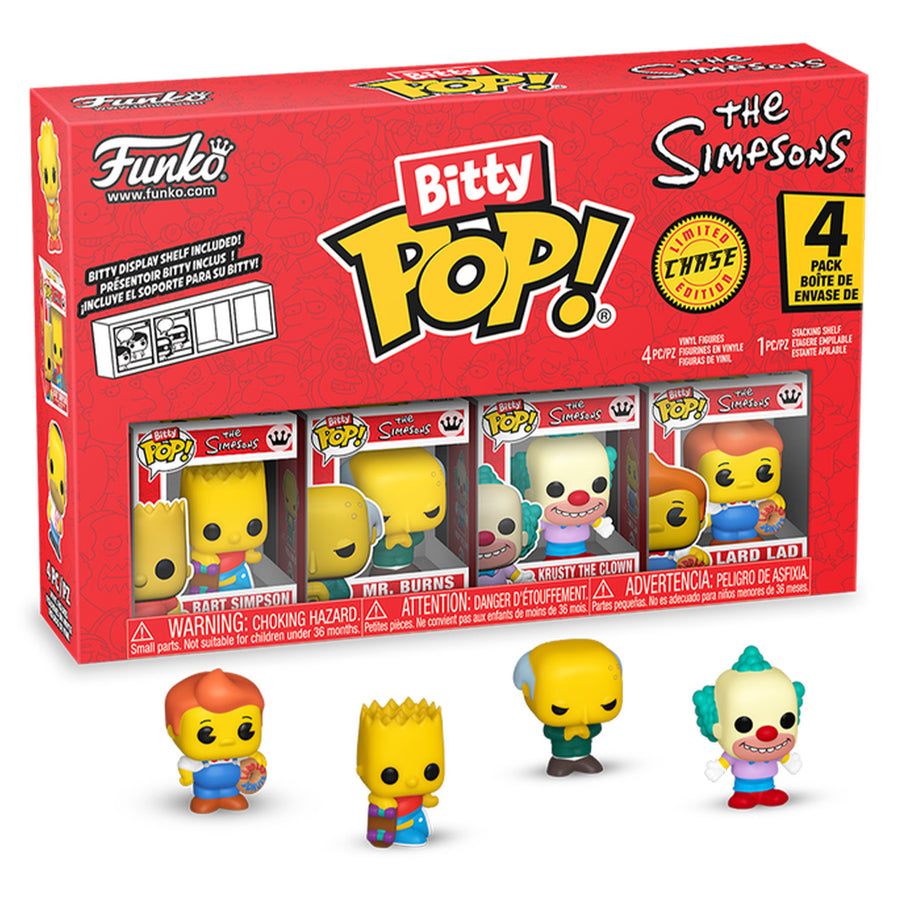 FUNKO BITTY POP THE SIMPSONS - BART SIMPSON 4-PACK (85707) BRINDE