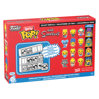 FUNKO BITTY POP THE SIMPSONS - SCRATCHY 4-PACK (85710)
