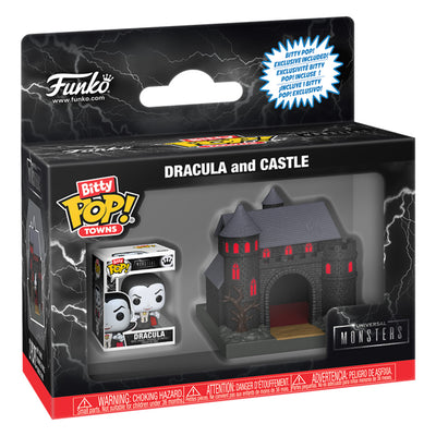 FUNKO BITTY POP: TOWNS UNIVERSAL MONSTERS - DRACULA AND CASTLE (88814)