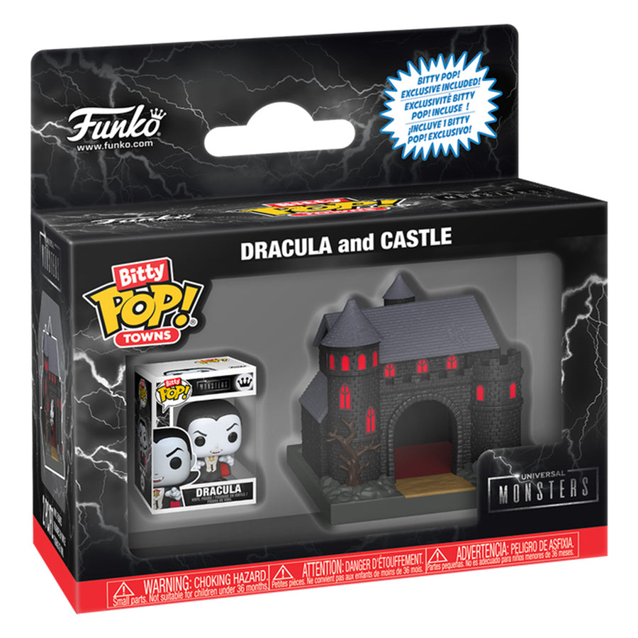 FUNKO BITTY POP: TOWNS UNIVERSAL MONSTERS - DRACULA AND CASTLE (88814)
