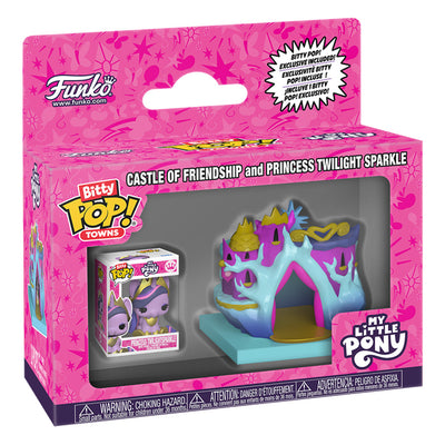 FUNKO BITTY TOWNS MY LITTLE PONY - CASTLE OF FRENDSHIP AND PRINCESS TWILIGHT SPARKLE (89584)