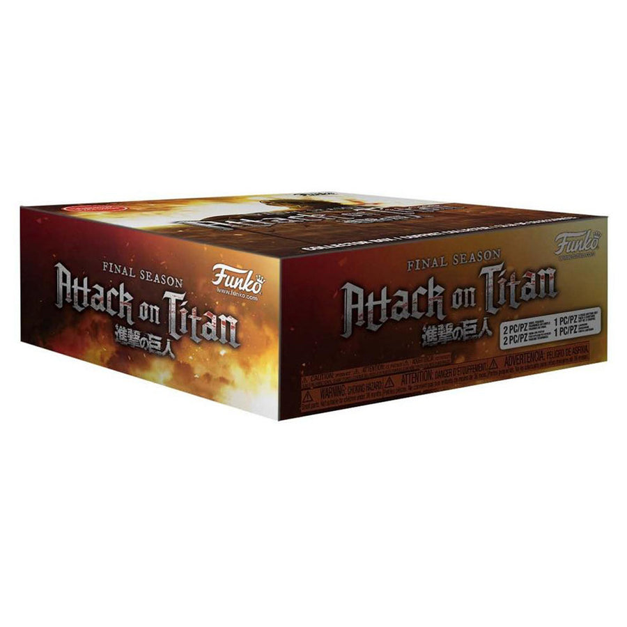 FUNKO BOX ATTACK ON TITAN: FINAL SEASON COLLECTOR'S BOX EXCLUSIVE - EREN & YMIR (68202) BRINDE