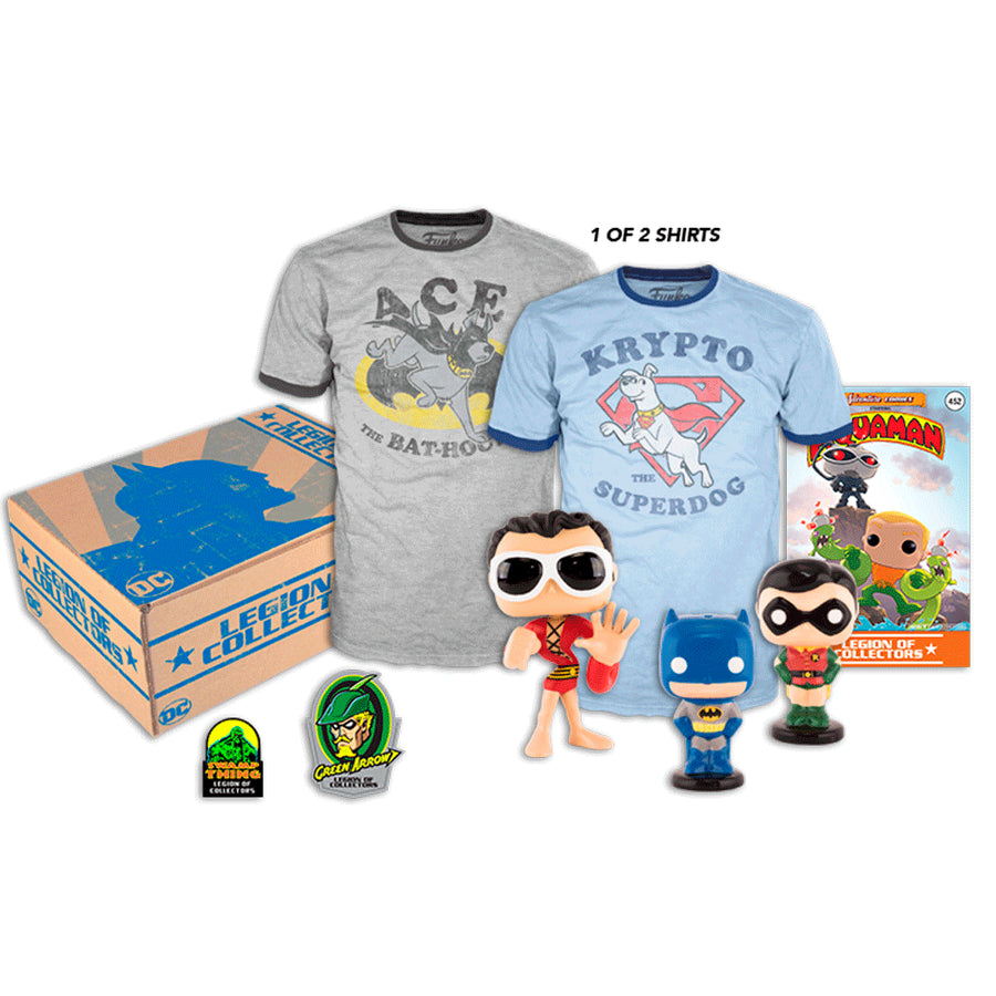 FUNKO BOX COLLECTORS DC LEGACY *S* BRINDE