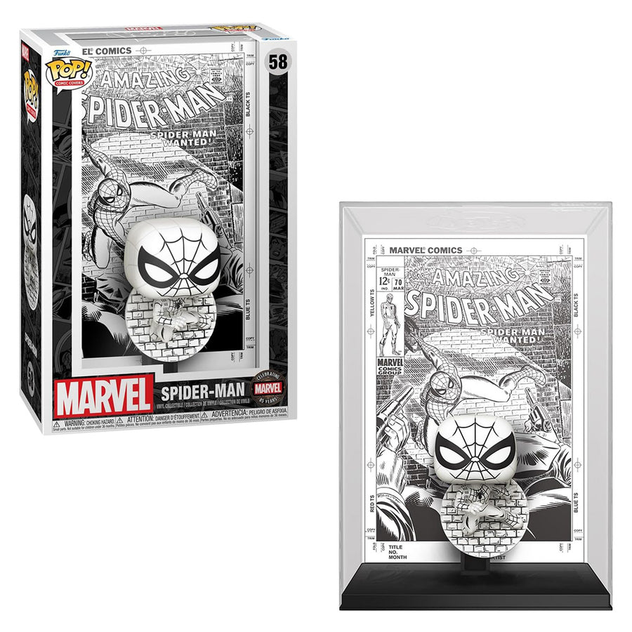 FUNKO COMIC COVERS MARVEL SPIDER-MAN 85TH ANNIVERSARY - SPIDER-MAN 58 BRINDE