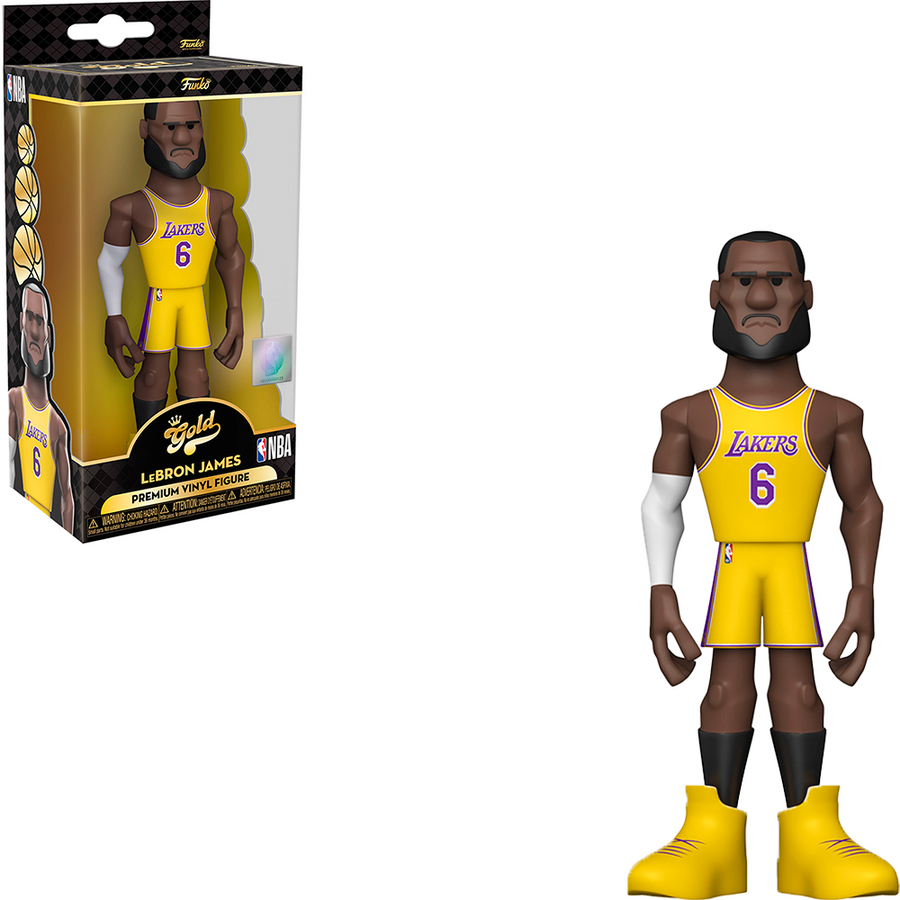 FUNKO GOLD NBA LOS ANGELES LAKERS - LEBRON JAMES BRINDE