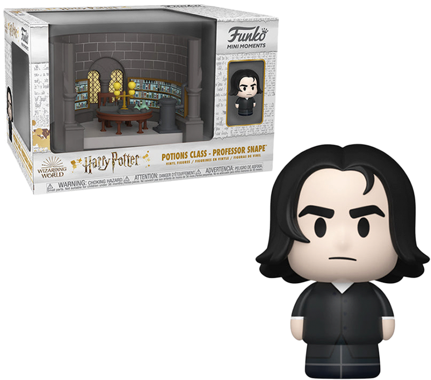 FUNKO POP MINI MOMENTS HARRY POTTER - POTIONS CLASS PROFESSOR SNAPE BRINDE