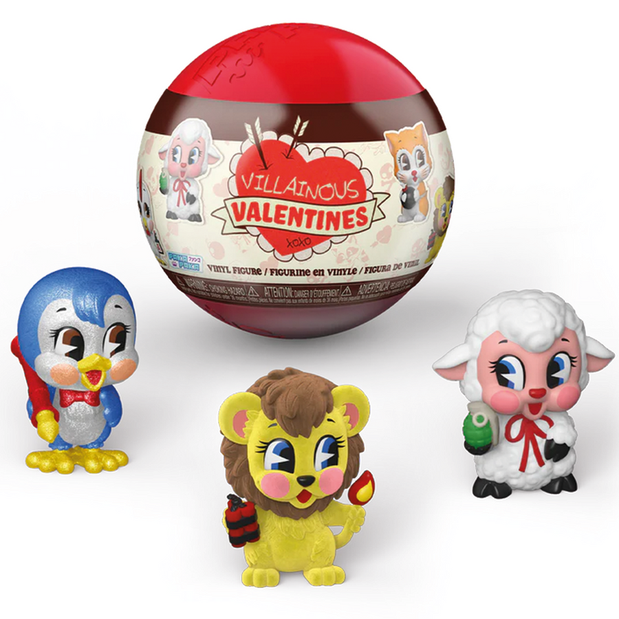 FUNKO PAKA PAKA VILLAINOUS VALENTINES - MIX AND MATCH SURPRISE BLIND CAPSULE BRINDE