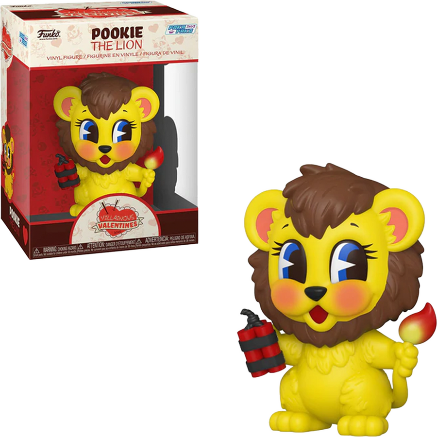 FUNKO PAKA PAKA VILLAINOUS VALENTINES - POOKIE THE LION BRINDE