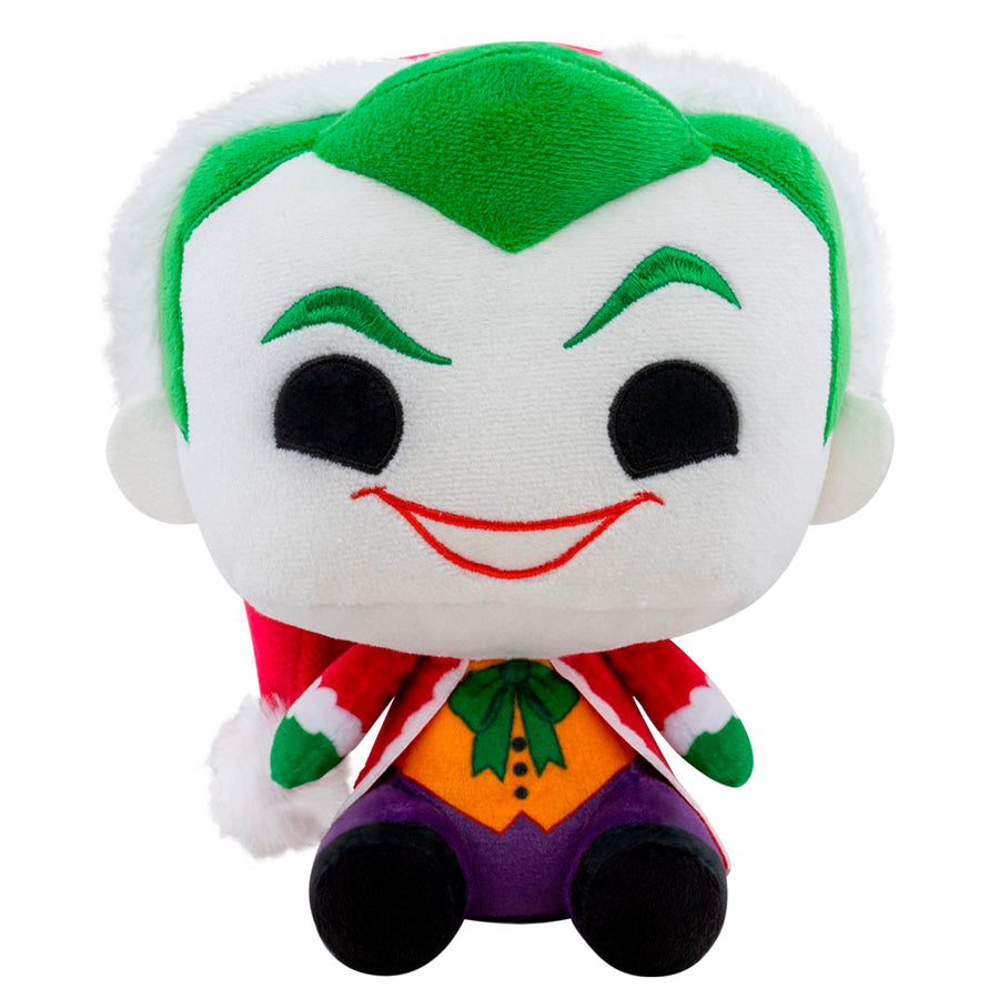FUNKO PLUSH DC SUPER HEROES - JOKER (HOLIDAY) BRINDE