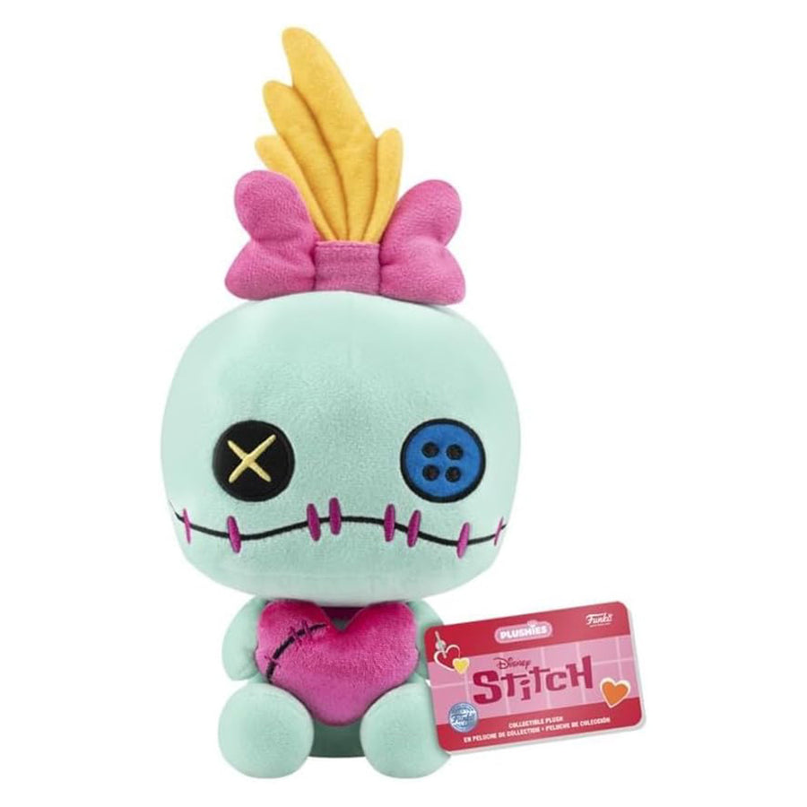 FUNKO PLUSH DISNEY LILO & STITCH - SCRUMP WITH HEART (84493) BRINDE