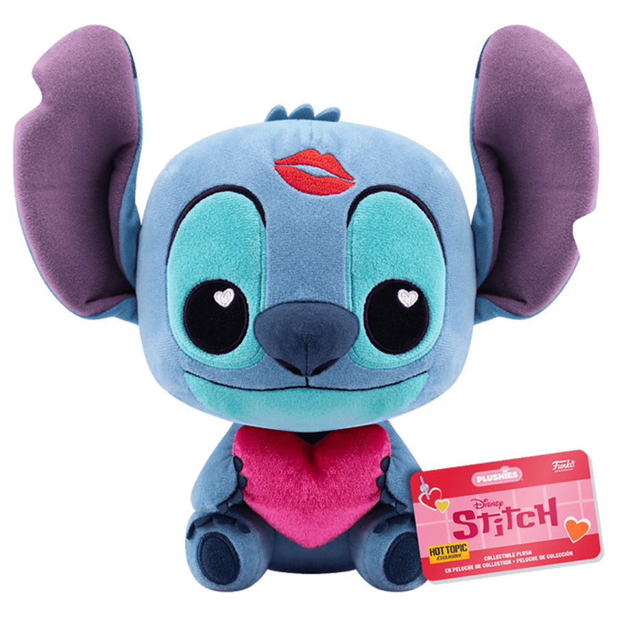 FUNKO PLUSH DISNEY LILO & STITCH - STITCH WITH HEART (84446) BRINDE