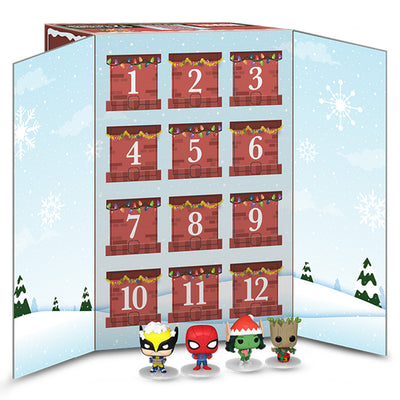 FUNKO POCKET POP CALENDAR ADVENT MARVEL 12 DAY COUNTDOWN (80990)