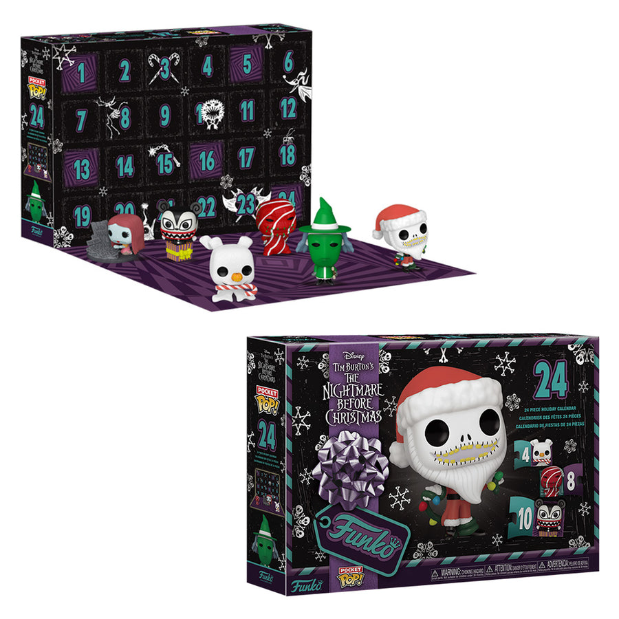 FUNKO POCKET POP CALENDAR DISNEY THE NIGHT BEFORE CHRISTMAS - 24-DAY COUNTDOWN (86098)